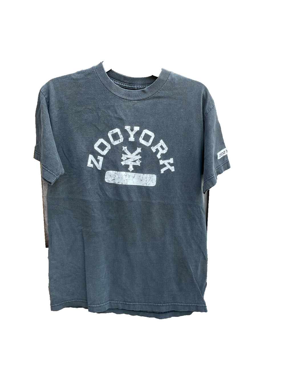 VTG Zoo York Black Classic Logo Unisex T Shirt Urban Casual Skate Culture M